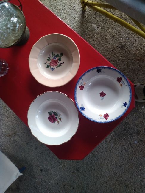 Assiette vintage