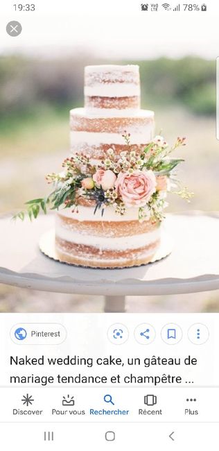 Naked cake - 1