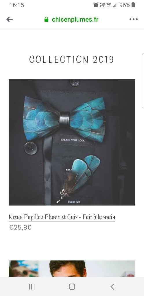 Noeud papillon mariage avis - 1