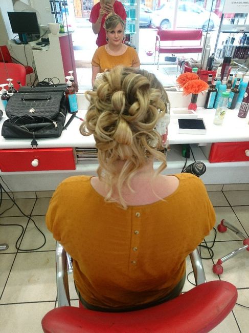 Nouvelle coiffeuse, nouvel essai à 3 jours du mariage ! - 3