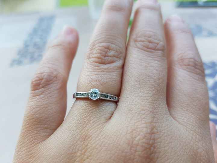 Et vous à quoi ressemble votre bague de fillancailles ? - 1