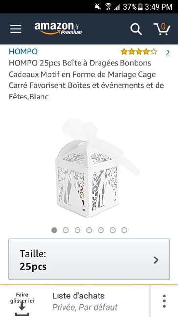 Mes boîte à dragées - 1