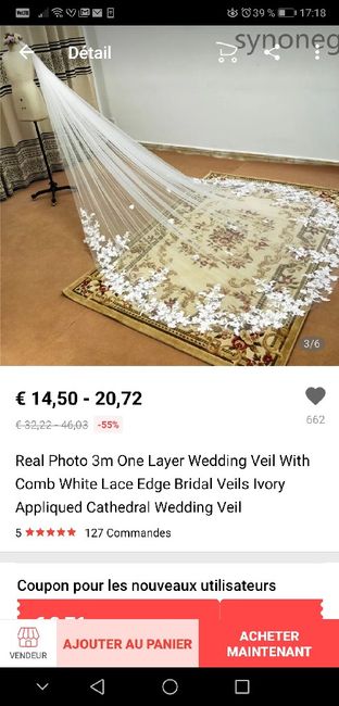 Le voile cathédrale 4 m 7