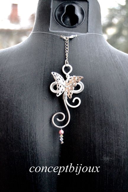 Le collier, l'arrière du collier.