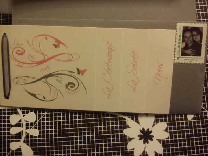 Faire part + enveloppe