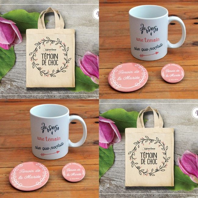  Cadeaux temoins - 1
