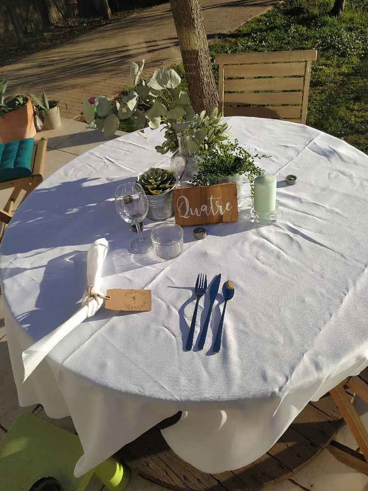 Essai déco de table - 1