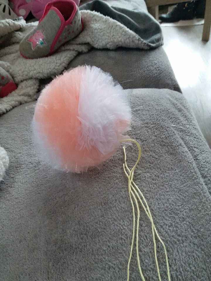 Pompon en Organza - 1