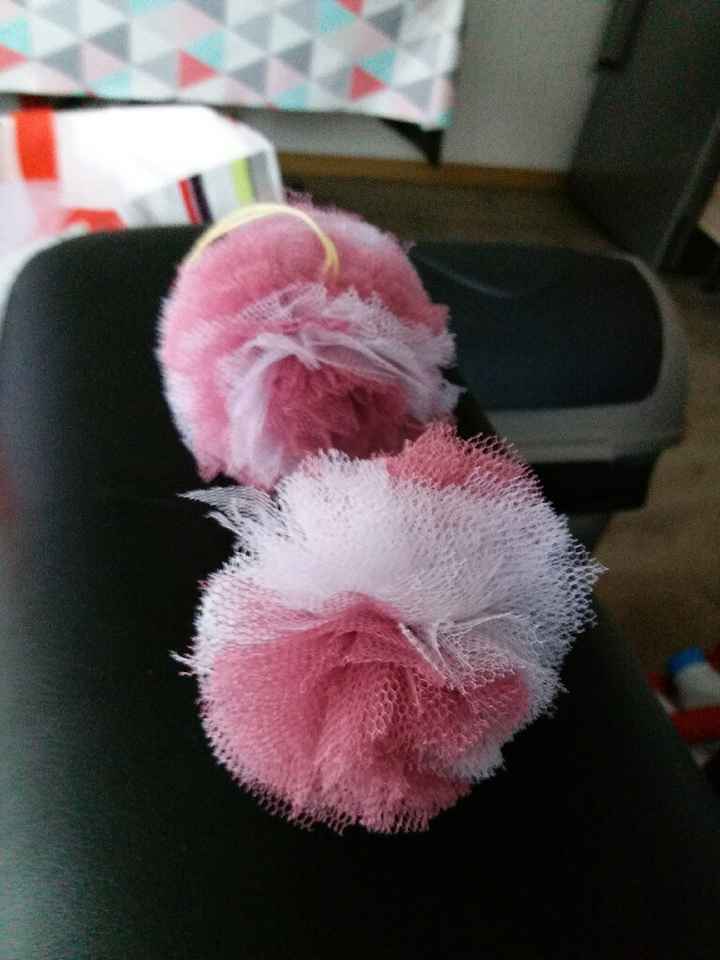 Pompon en Organza - 1