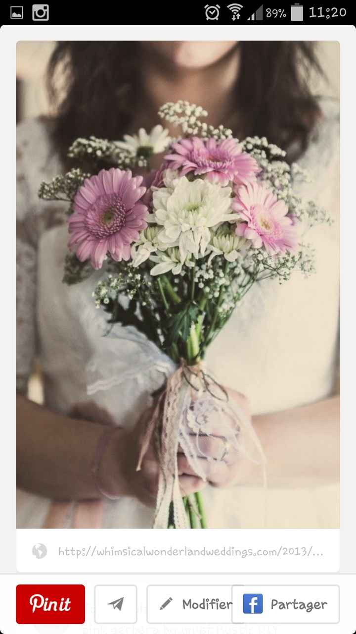 Les fleurs pour le mariage - 1