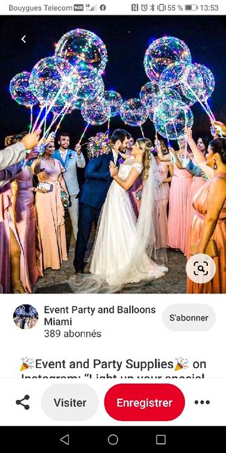 Allee en cierge étincelant, ballons Led ou fibres optiques ? 2