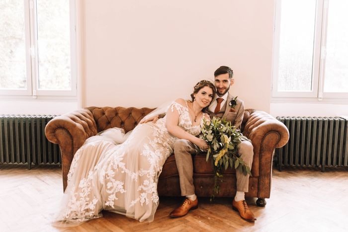 N'écoutez pas les avis mais votre coeur pour le choix de robe. 2