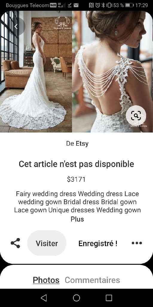 Robe de mariée sur mesure - 4