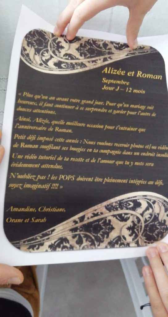 Notre 1er défi ! - 1