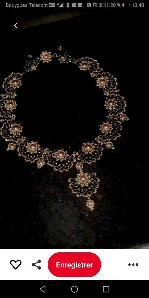 Parure bijoux ancienne - 1