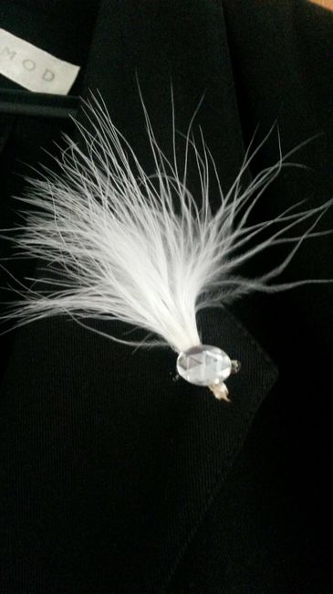Idee deco et bon plan theme plume et diamant blanc et gris - 1
