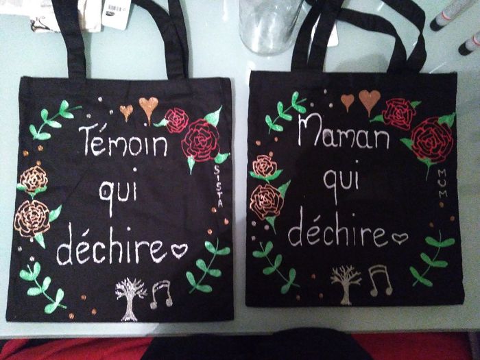 Sac temoins customisés - 1