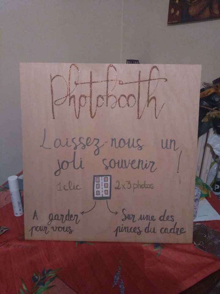 panneau photobooth