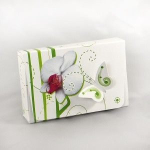 boite dragée orchidée