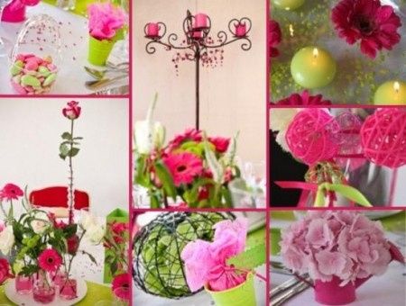 vert et rose