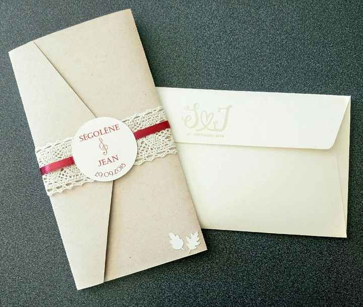 Nos faire-parts 😍 - 1