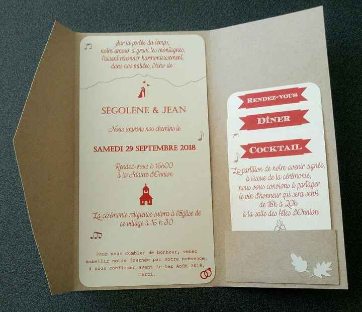 Nos faire-parts 😍 - 2