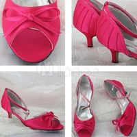 escarpins rose petits talons