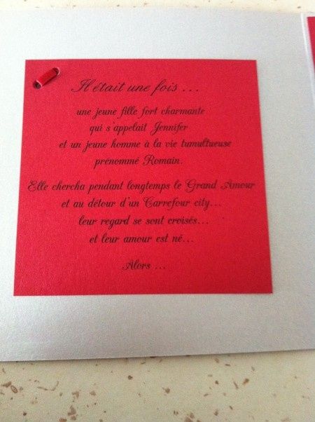 notre faire part