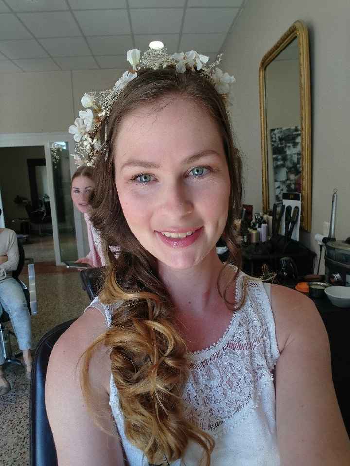 Mon essai coiffure et maquillage 💄 - 1