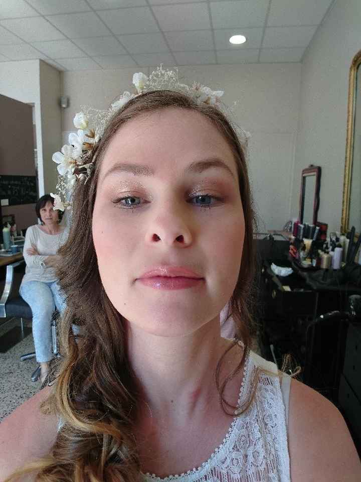 Mon essai coiffure et maquillage 💄 - 2