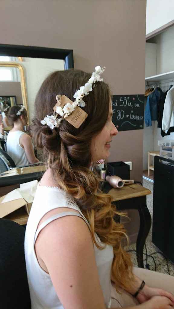 Mon essai coiffure et maquillage 💄 - 3