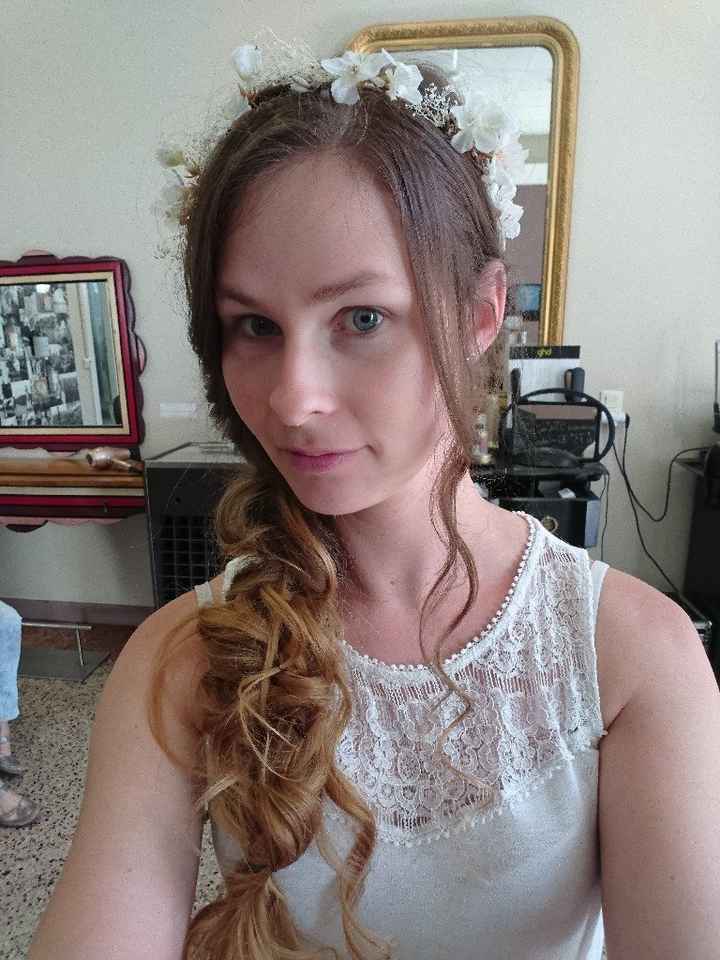 Mon essai coiffure et maquillage 💄 - 4