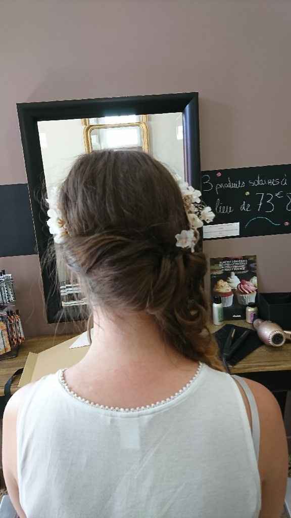 Mon essai coiffure et maquillage 💄 - 5