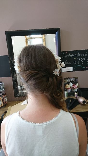 Mon essai coiffure et maquillage 💄 - 5