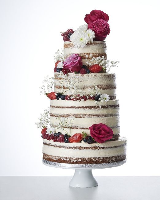 Tu préfères... Wedding cake ou Naked Cake ? 2