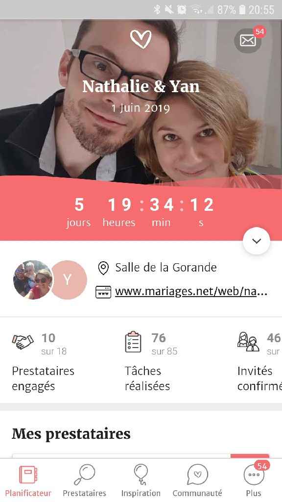 Les mariées du 01 Juin, coucou ! - 1