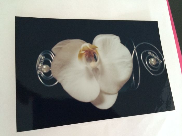 Bracelet de fleurs demoiselles d'honneur - 1