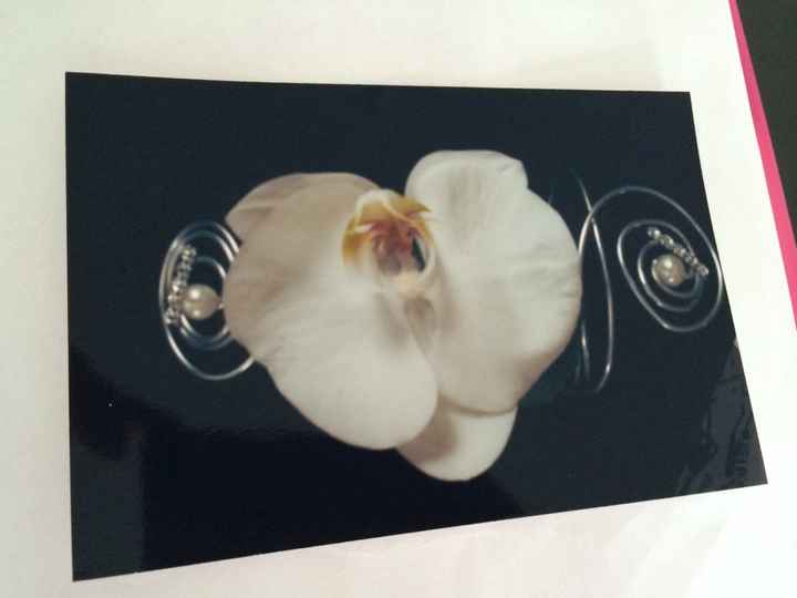 Bracelet de fleurs demoiselles d'honneur - 1