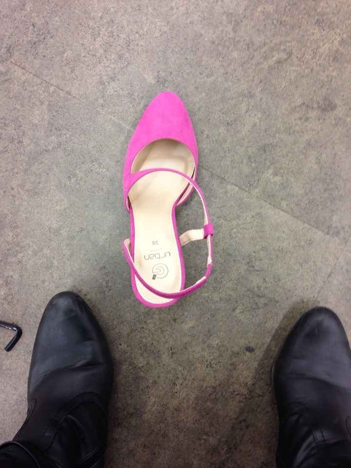 Chaussures rose Fushia! - 1