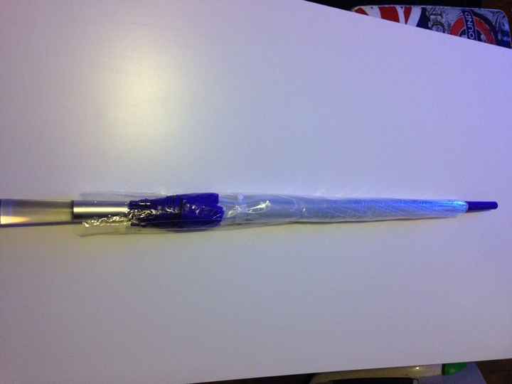 Le parapluie pour les mariage sous la pluie ! qui y a songé ? - 1