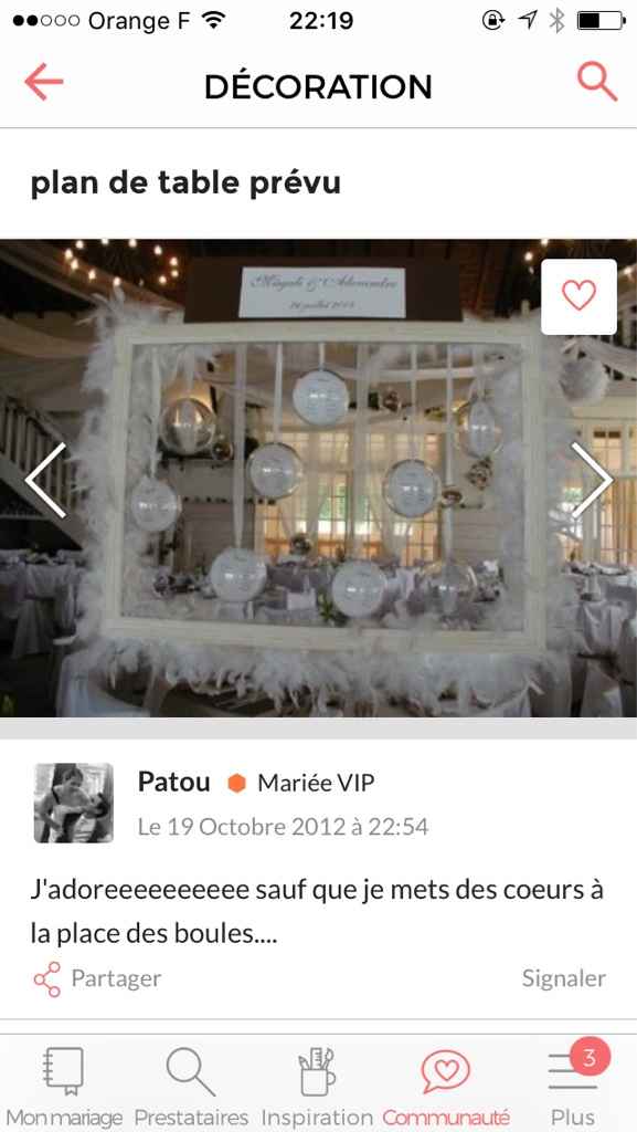 Recherche idée pour plan de table à présenter en rentrant dans la salle - 1