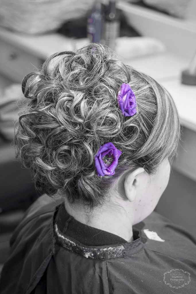 Fleur dans les cheveux - 1