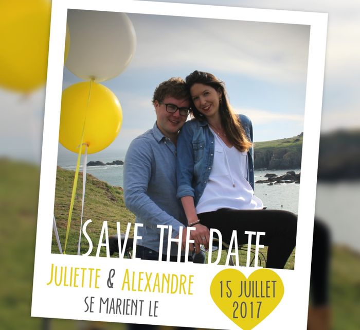 Save The Date Alexandre & Juliette