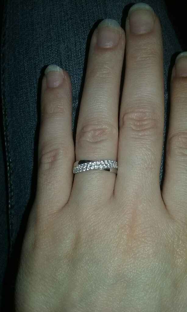 Avez-vous deux bagues : mariage & fiancailles ? - 1