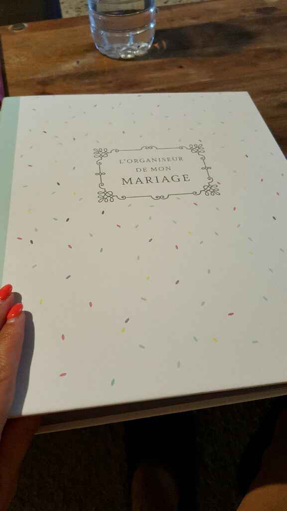 Livre ou cahier pour préparer son mariage - 1