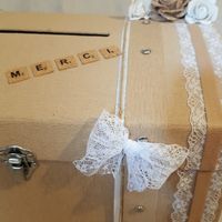 J'ai fini mon urne thème champêtre 😊😊 - 2