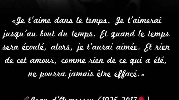 Dernière étape : Remporte le cadeau en partageant ta citation d'amour préférée ! - 1