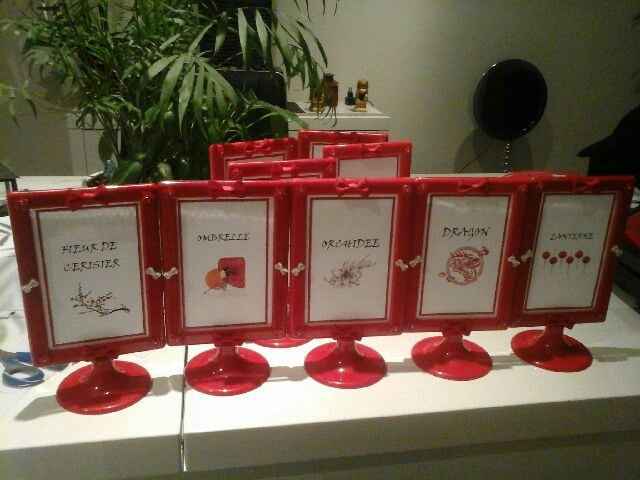 Marque table - 2