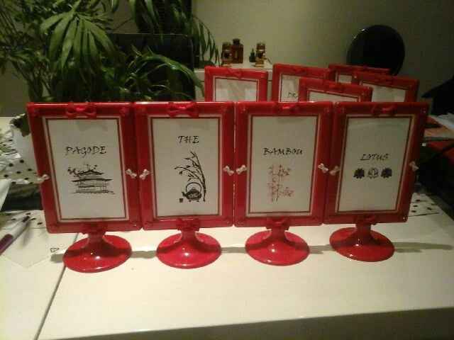 Marque table - 3