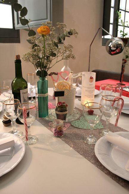 Nouvelle déco de table
